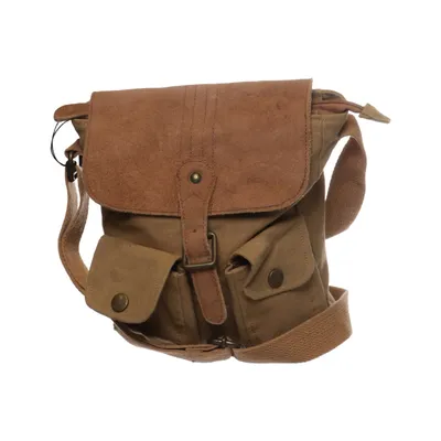 Shoulder-bag (Beige) from Zara Boys Cotton, Leather