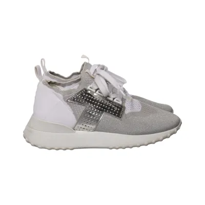 Trainers (Gray, White, Silver) from Tod's Leather