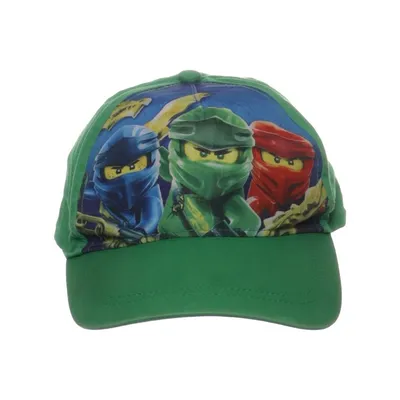 Baseball cap (Green, Multicolored) from LEGO Cotton, Polyester