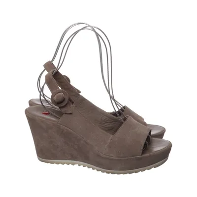 Kilehælssko (Beige) fra Högl Læder