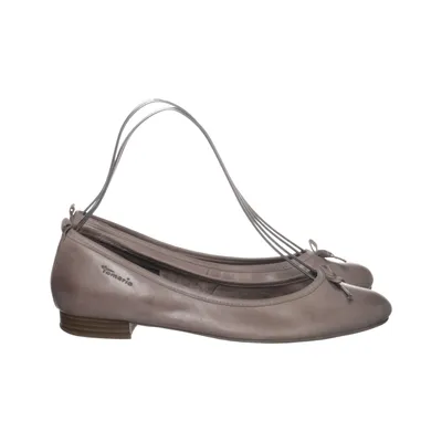 Ballet flats (Pink) from Tamaris Leather