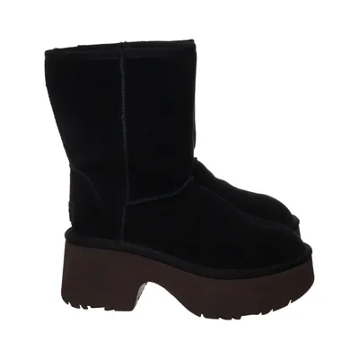 Laarzen met hak (Zwart, Bruin) van UGG Leer, Lyocell, Wol