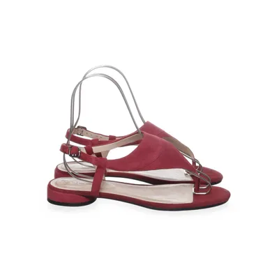 Sandals (Red) from Ecco Suede, Leather