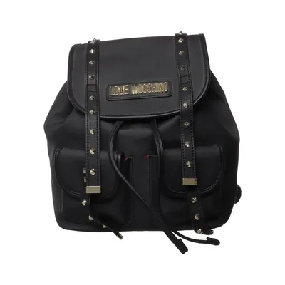 Rygsæk (Sort) fra Love Moschino Bomuld