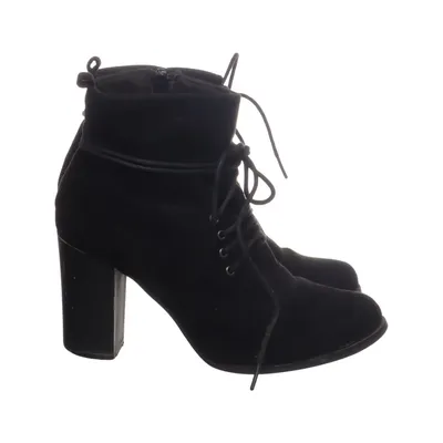 Bottes à lacets (Noir) de Beauty Girls