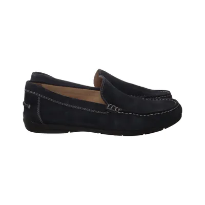 Mocassins (Blauw) van Geox Leer