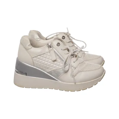Baskets (Blanc, Argent) de Active Fashion