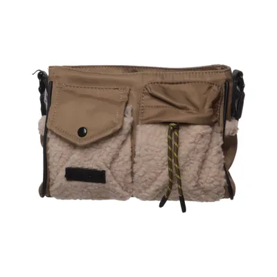 Shoulder-bag (Green, Beige, Black) from Kbas Polyamide, Polyester