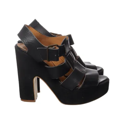 Sandales à talons hauts (Noir) de Emma Go Cuir