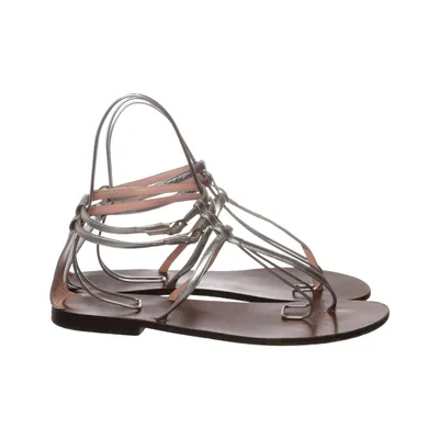 Sandaler (Silverfärgad, Brun) från Studio Pollini Skinn