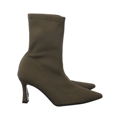 Bottes à talons (Vert) de Divine Follie Cuir