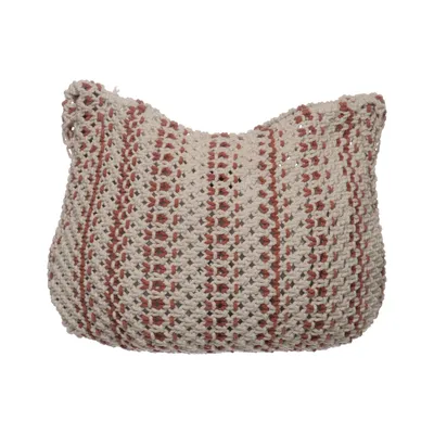 Shoulder-bag (Beige, Brown) from Pull & Bear Cotton