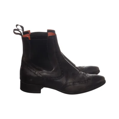 Chelsea boots (Sort) fra Santoni