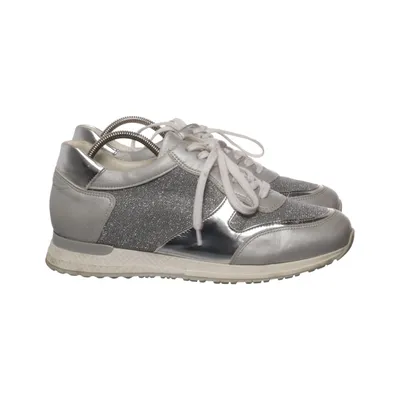 Sneakers (Zilver) van Jox Leer
