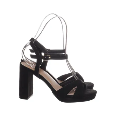 Højhælede sandaler (Sort) fra New Look