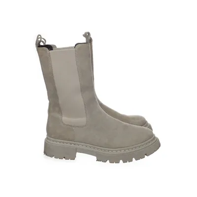 Chelsea boots (Grijs) van Shoe Biz Suède