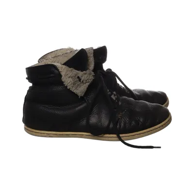 Laced boots (Black) from Hub Leather