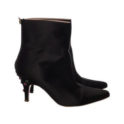 Heeled boots (Black, Multicolored) from Escada Leather