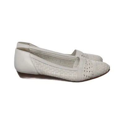 Wedges (White) from Raffaella Venturini Leather