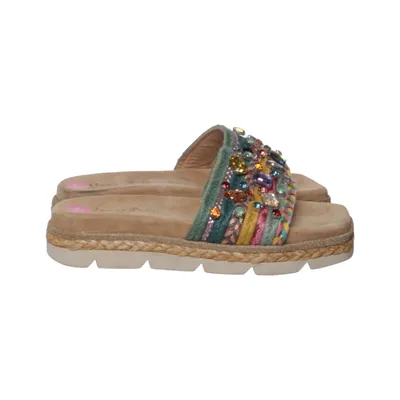 Mules (Beige, Multicolore) de Alma en Pena