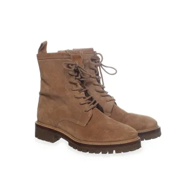 Laced boots (Beige, Brown) from Alpe Suede
