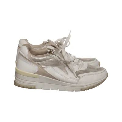 Sneakers (White, Silver) from Easy Street