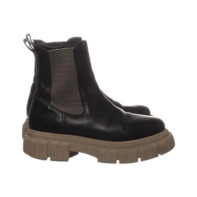 Chelsea boots (Black, Beige) from Pertini