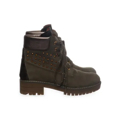 Laced boots (Green) from Inuovo