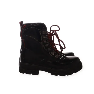 Laced boots (Black, Red) from Ambellis