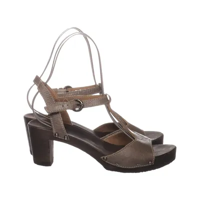 Clogs (Gray) from SOFTCLOX Leather