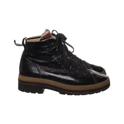 Laced boots (Black) from Paul Green Leather