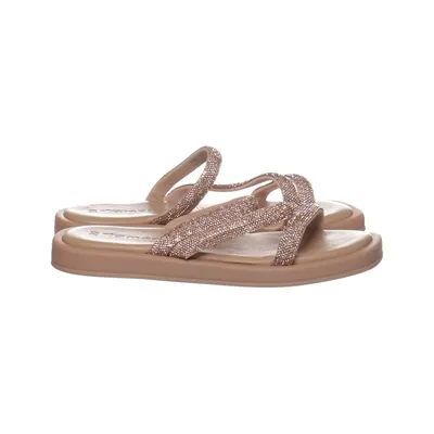 Hjemmeskor (Beige, Guld) fra Tamaris Læder