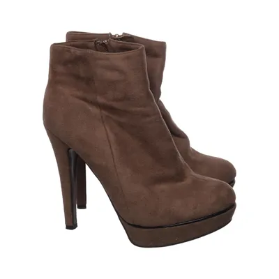 Heeled boots (Beige) from Jumex