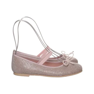 Ballerinaskor (Rosa, Silverfärgad) från Pretty Ballerinas