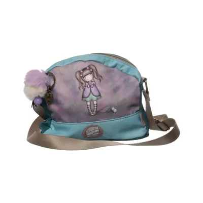 Skuldertaske (Blå, Beige) fra Santoro Polyester
