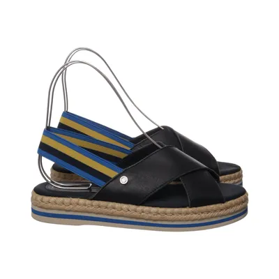 Sandals (Colorful Rope Flat Sandal) from Tommy Hilfiger Leather