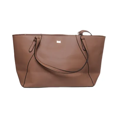 Handbag (Beige) from Rodier Paris Polyester