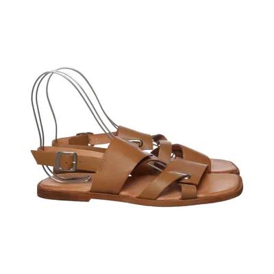 Sandals (Brown) from Felmini Leather
