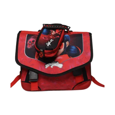 Backpack (Red, Black, Multicolored) from Miraculous