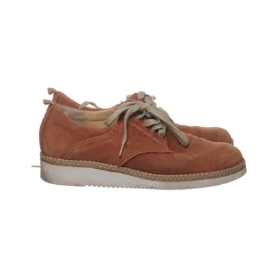 Derby shoes (Brown, Orange) from Durea Leather, Suede