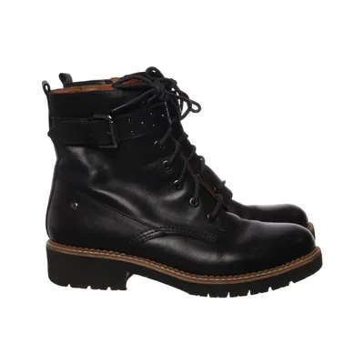 Laced boots (Black) from Pikolinos Leather