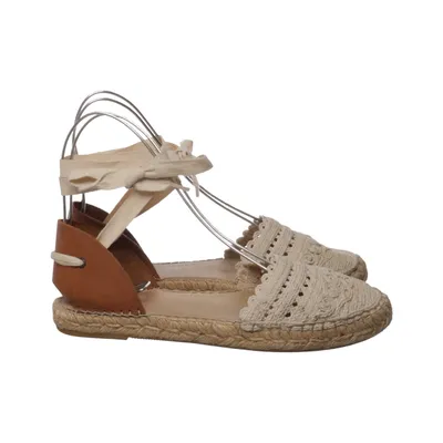 Espadrilles (Beige, Brown) from Macarena Leather