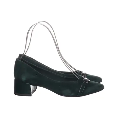 Pumps (Green) from Tamaris Leather