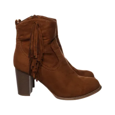 Heeled boots (Brown) from Jumex