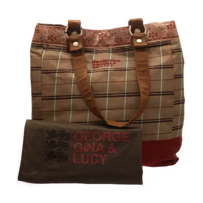 Schoudertas (Bruin, Rood, Meerkleurig) van George Gina & Lucy