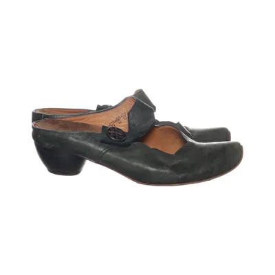 Clogs (Blue) from Think! Leather