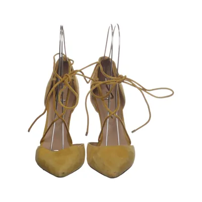 High heel sandals (Yellow) from Aldo Suede