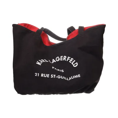 Tygpåse (Svart, Röd) från Karl Lagerfeld