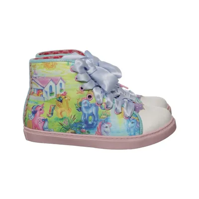 Baskets (Bleu, Multicolore) de Irregular Choice