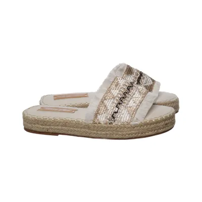 Espadrilles (Weiß, Gold, Mehrfarbig) von Bello Star